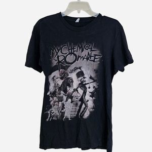 y2k my chemical romance the black parade band tee